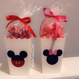 Mickey Minnie Themed Birthday Party Popcorn Set 8